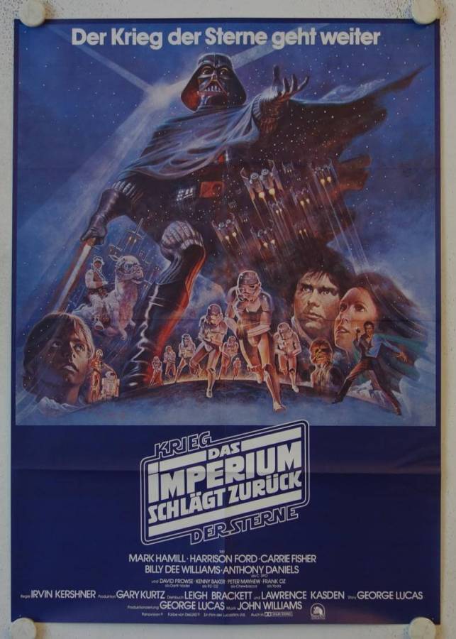 Star Wars - The Empire Strikes Back original release german movie poster